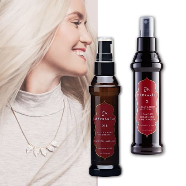 Marrakesh Mocktail koktel sa Uljem za kosu i Leave In 